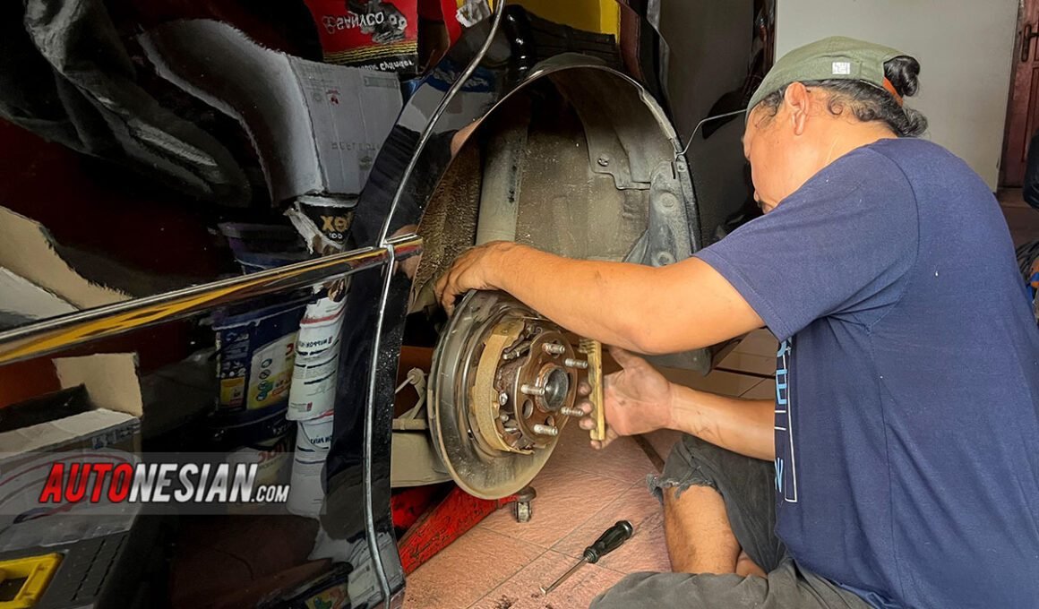 tips rem ngunci bersihkan kampas rem lewati banjir