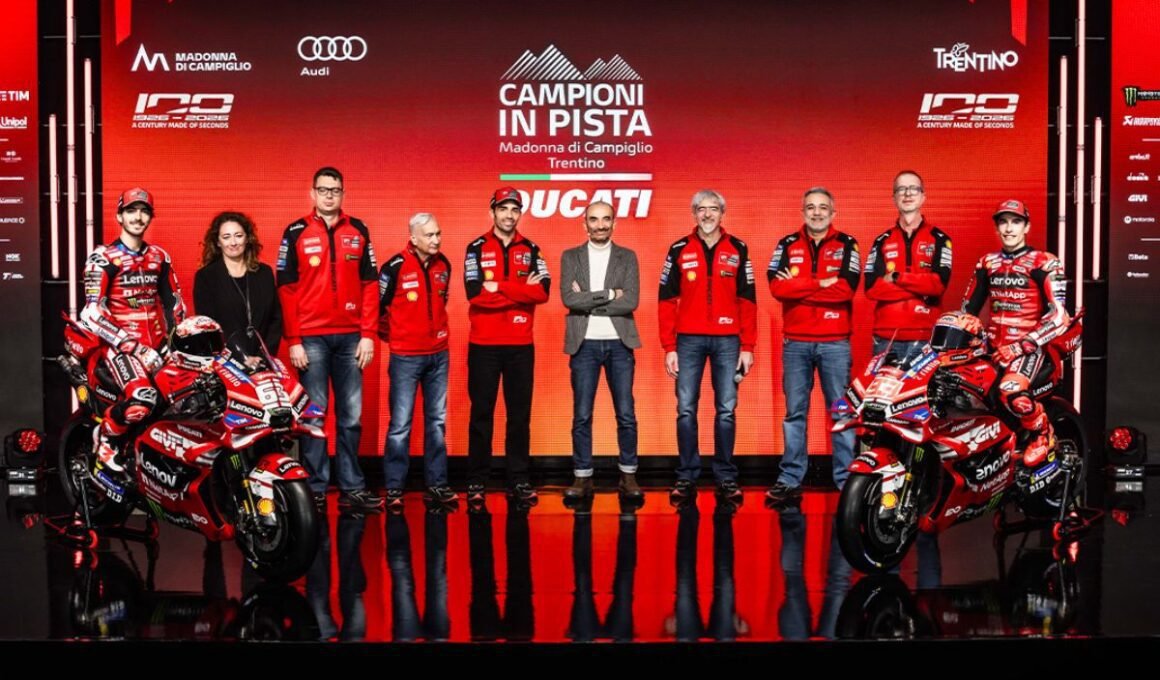 Ducati Campioni in Pista motogp 2026