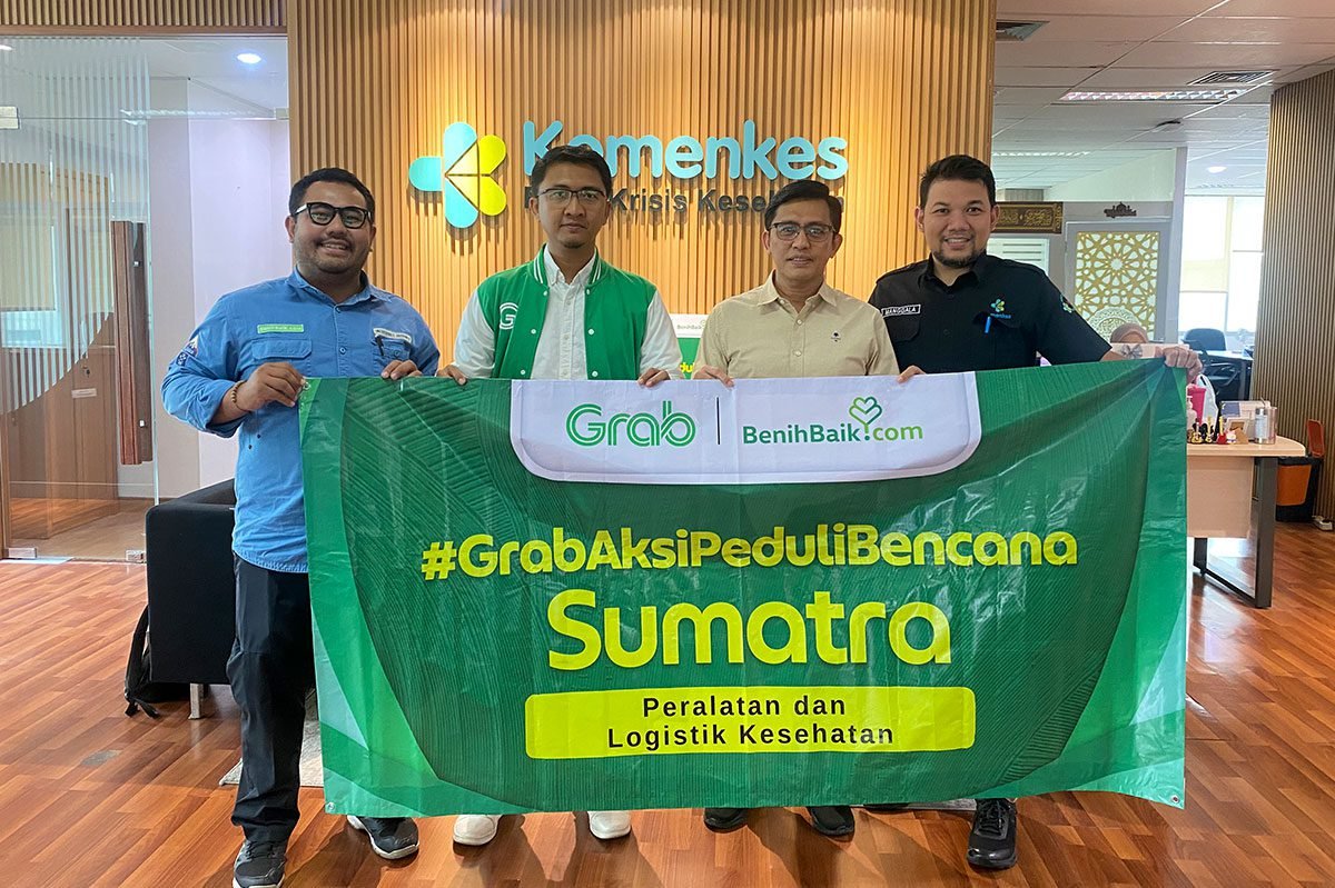 Grab Indonesia banjir aceh sumatera