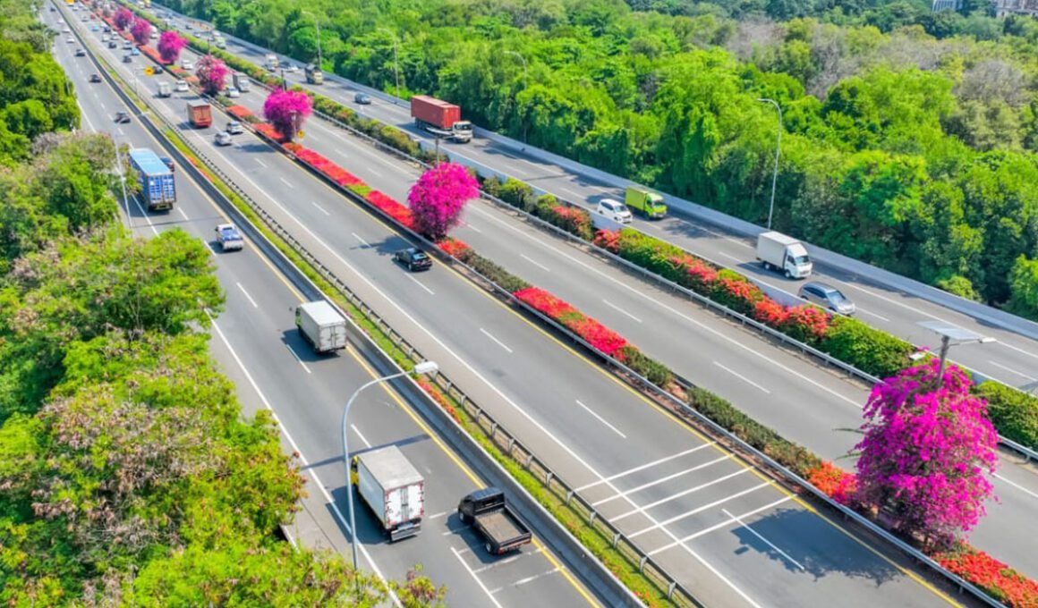Ruas jalan Tol Sedyatmo