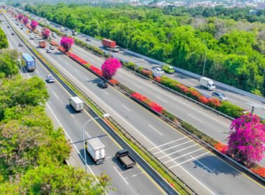 Ruas jalan Tol Sedyatmo