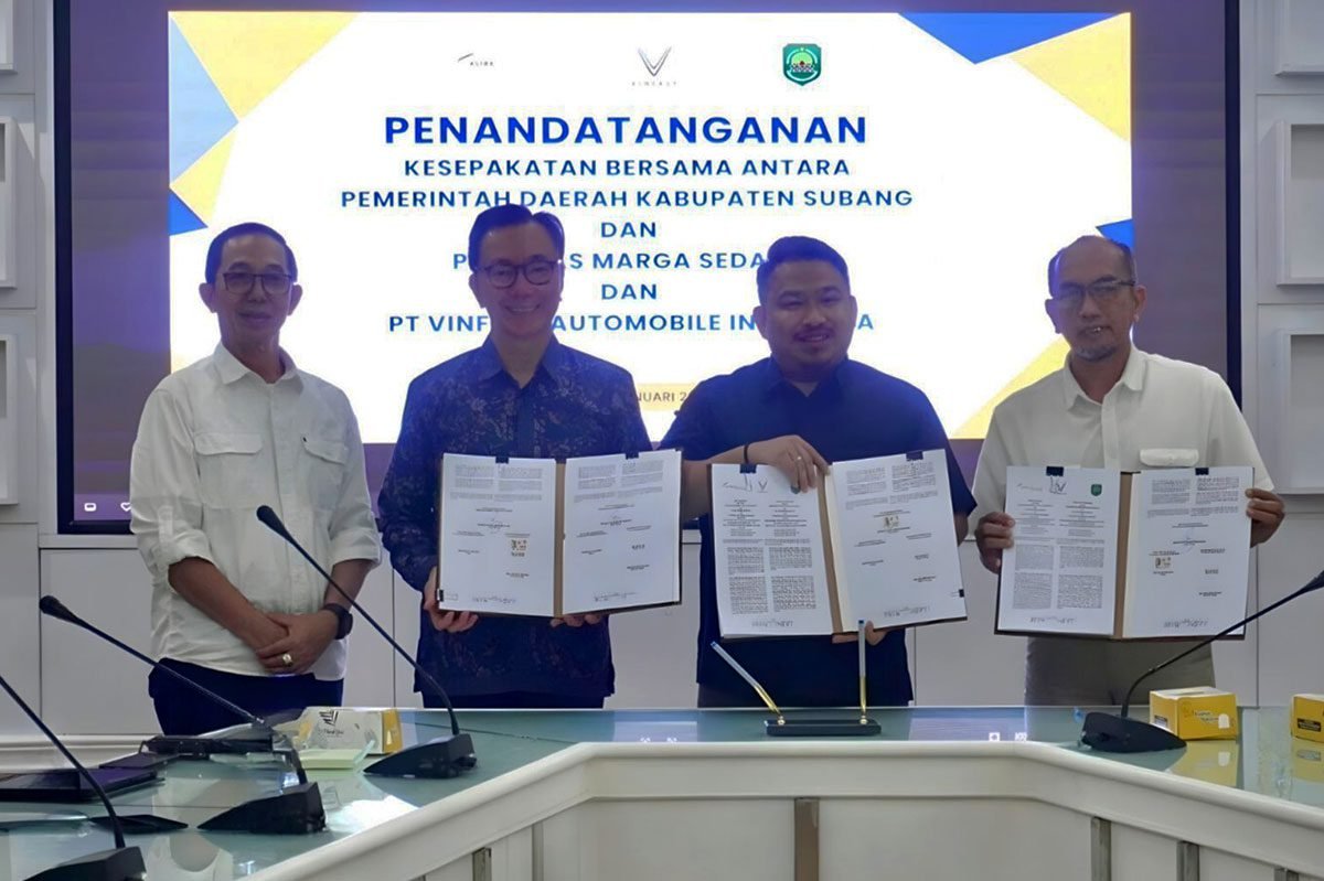 VinFast Tol Lintas Marga sedaya