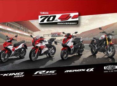 Yamaha 70 th anniversary livery