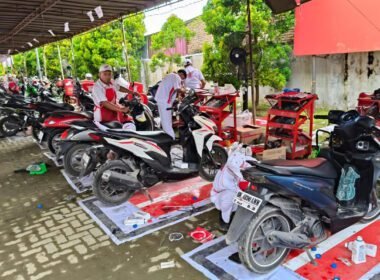 servis gratis motor honda Bencana Sumatera