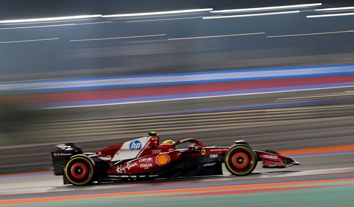 Lewis Hamilton Ferrari F1