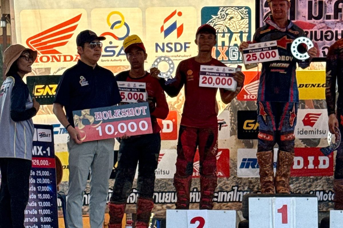 Ducati MX Team Indonesia Zidane Thailand Motocross 2026