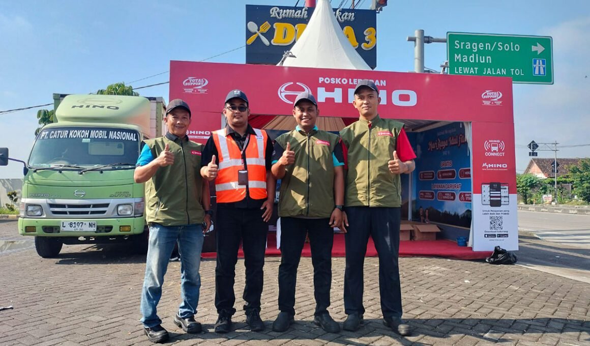 Hino Posko siaga lebaran 2026