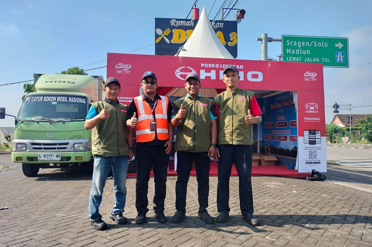 Hino Posko siaga lebaran 2026