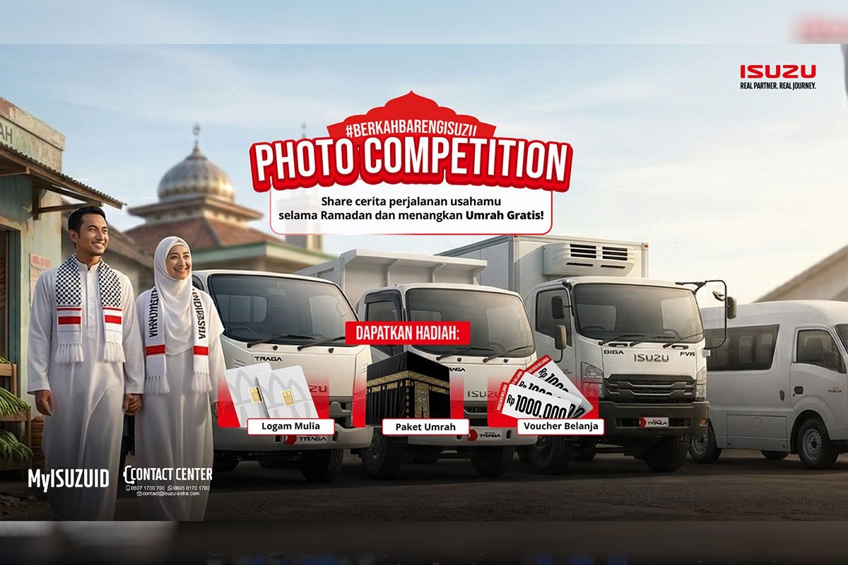 Isuzu photo competition umroh gratis