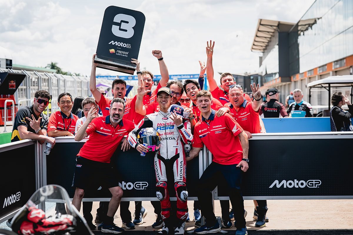 Veda Pratama Moto3 Brasil Juara