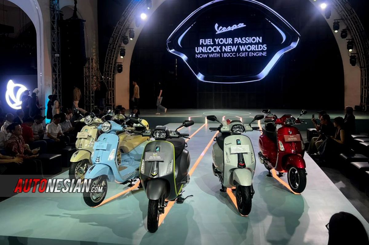 Vespa Primavera dan Sprint 180 Indonesia