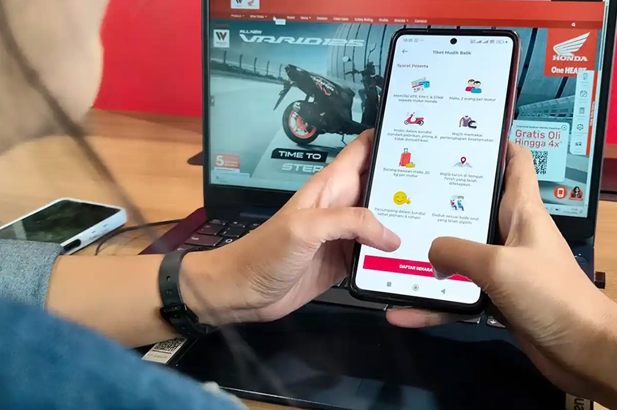 Wahana Honda Mudik gratis 2026