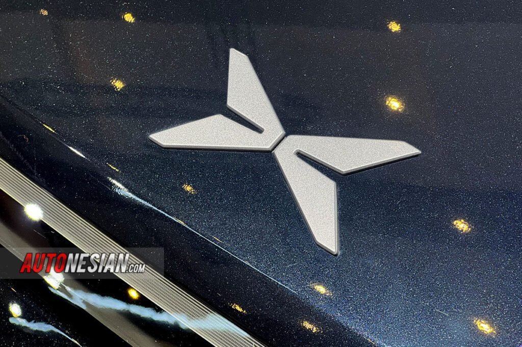 Xpeng logo mobil listrik