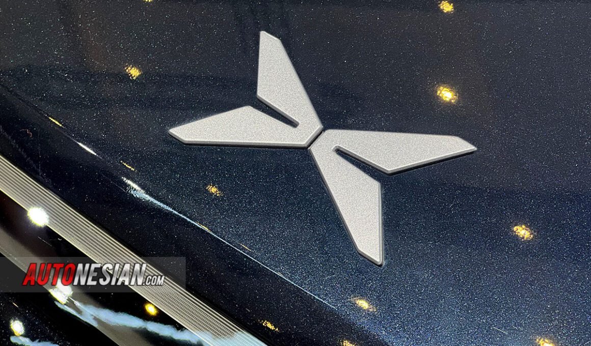 Xpeng logo mobil listrik