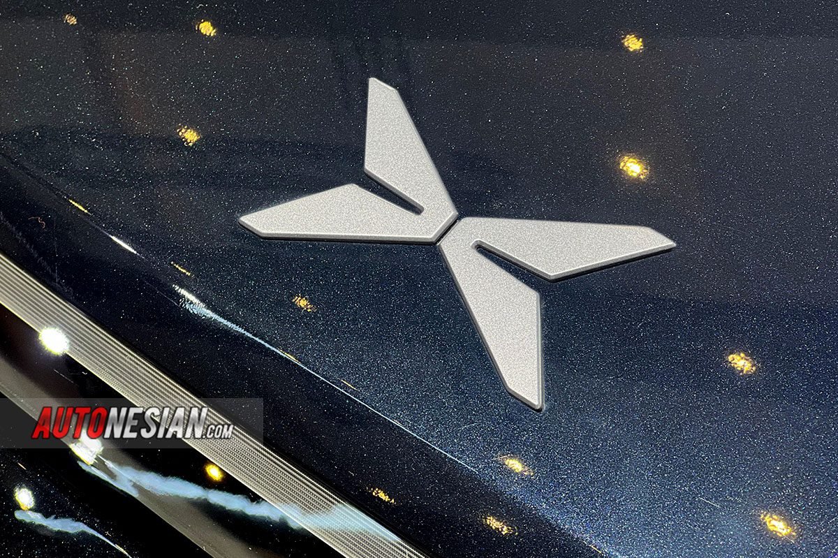 Xpeng logo mobil listrik