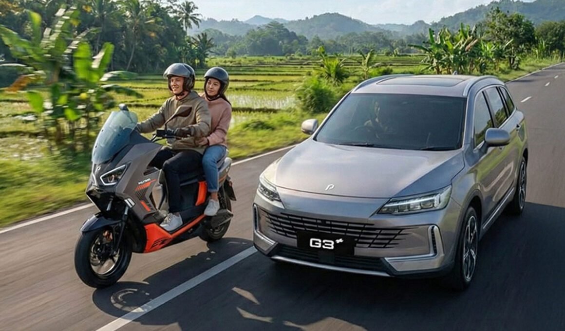 mobil motor polytron siaga lebaran