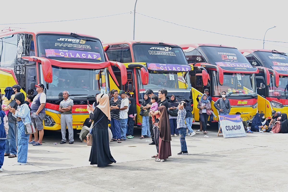 mudik transportasi umum