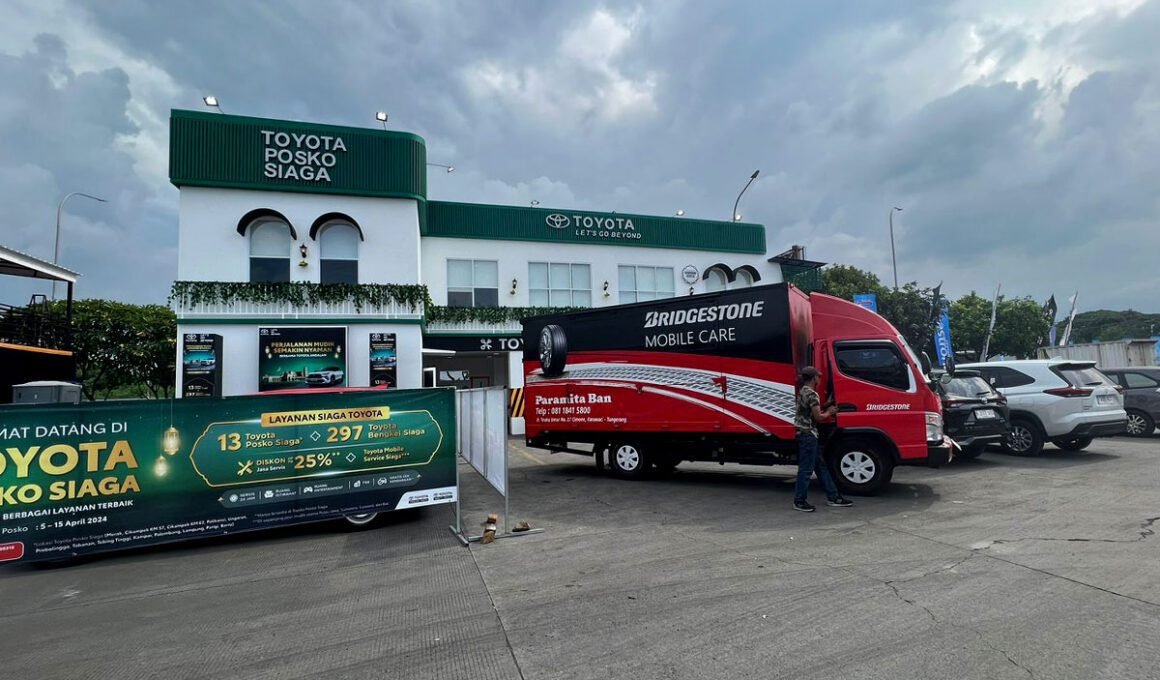 posko mudik lebaran bridgestone mobile care