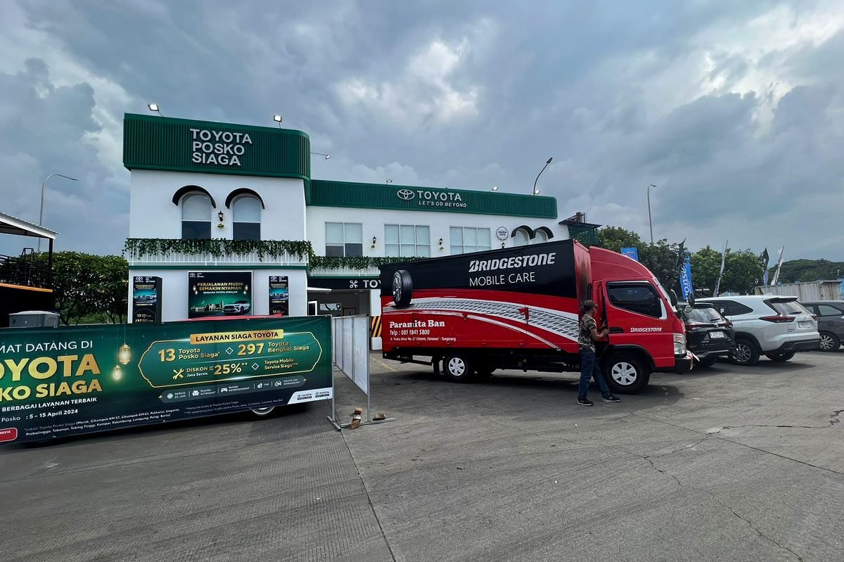 posko mudik lebaran bridgestone mobile care