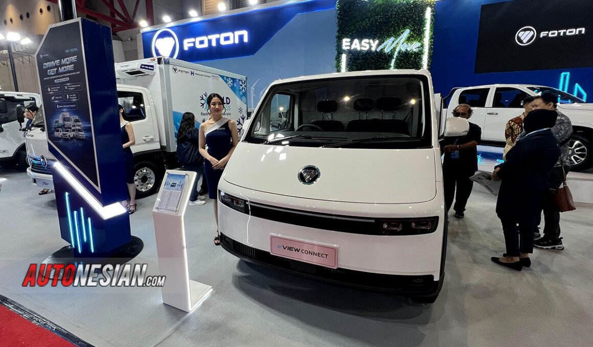 kendaraan niaga Foton eview connect GIICOMVEC 2026