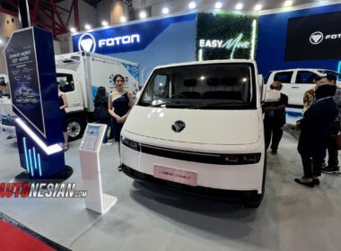 kendaraan niaga Foton eview connect GIICOMVEC 2026