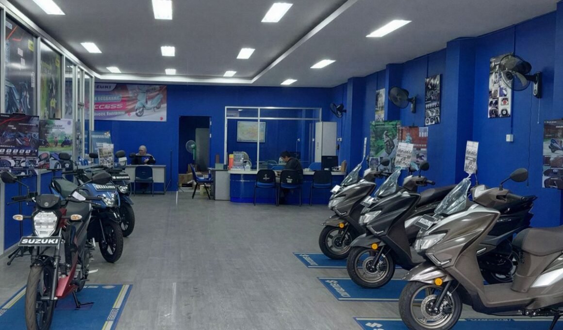 Suzuki motor bengkel dealer