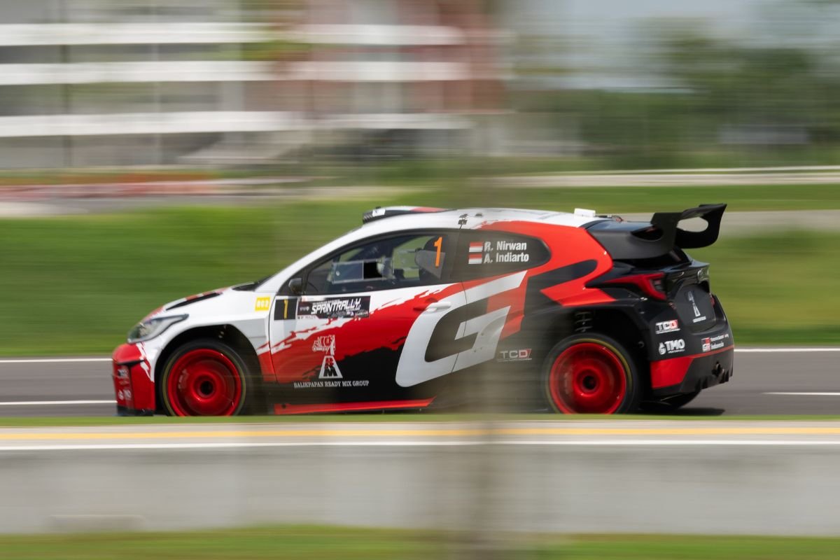 Toyota gazoo racing indonesia sprint rally 2026