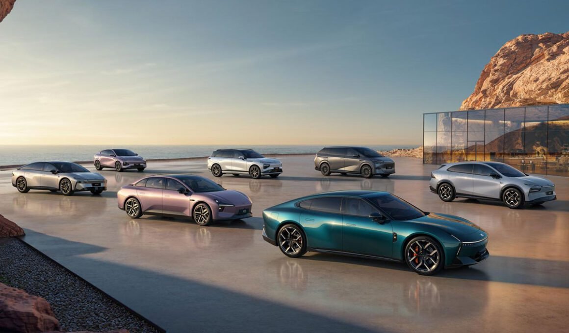 Xpeng model lineup