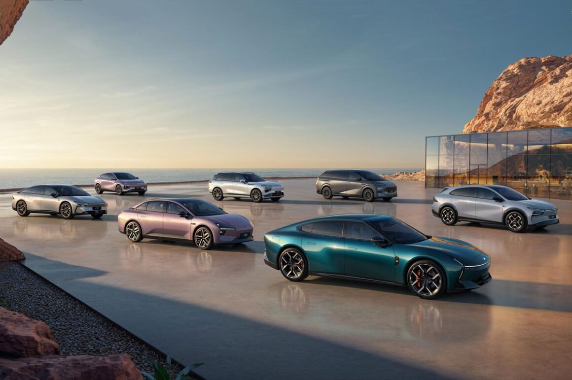 Xpeng model lineup