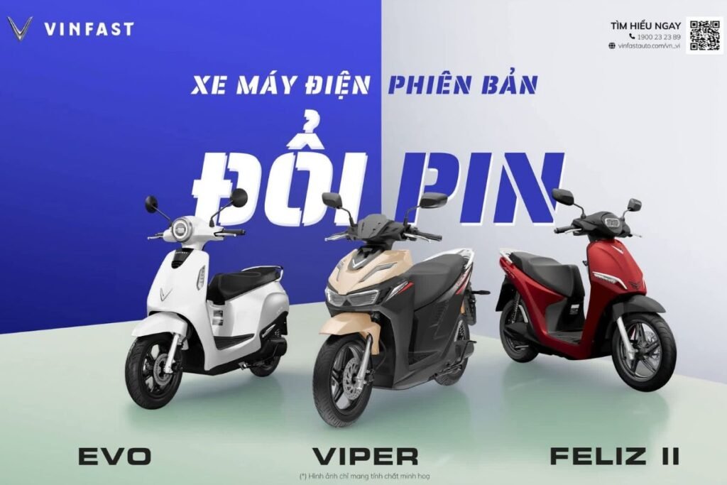 Vinfast escooter motor listrik