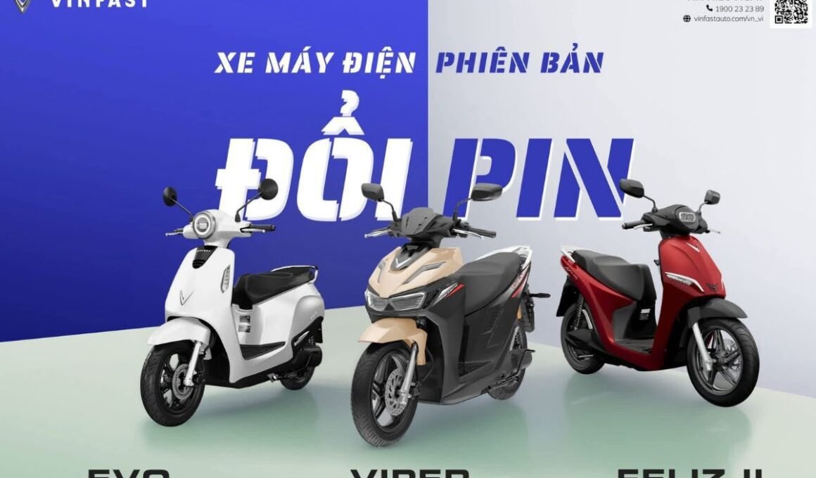 Vinfast escooter motor listrik