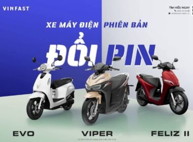 Vinfast escooter motor listrik