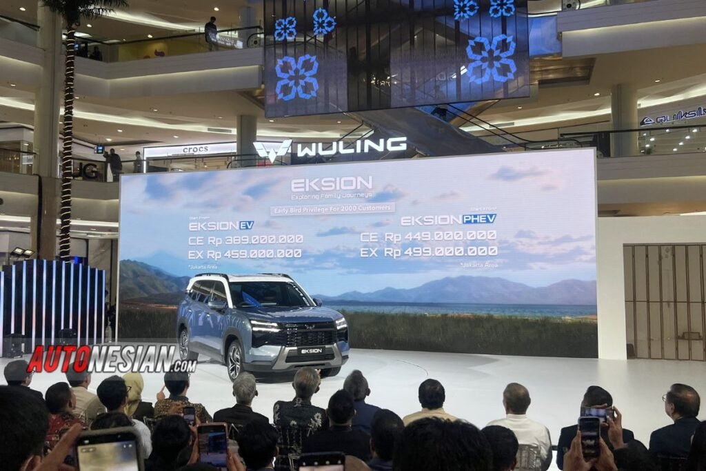 peluncuran harga wuling eksion indonesia