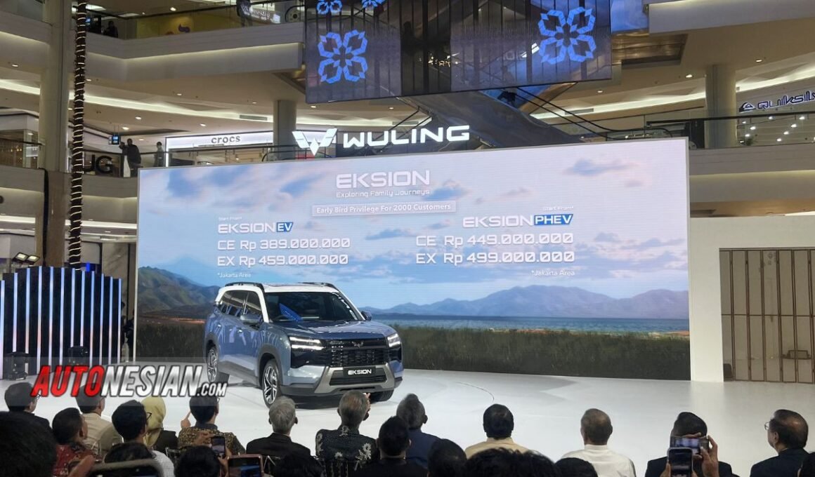 peluncuran harga wuling eksion indonesia