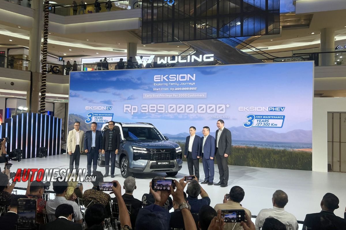 peluncuran harga wuling eksion indonesia