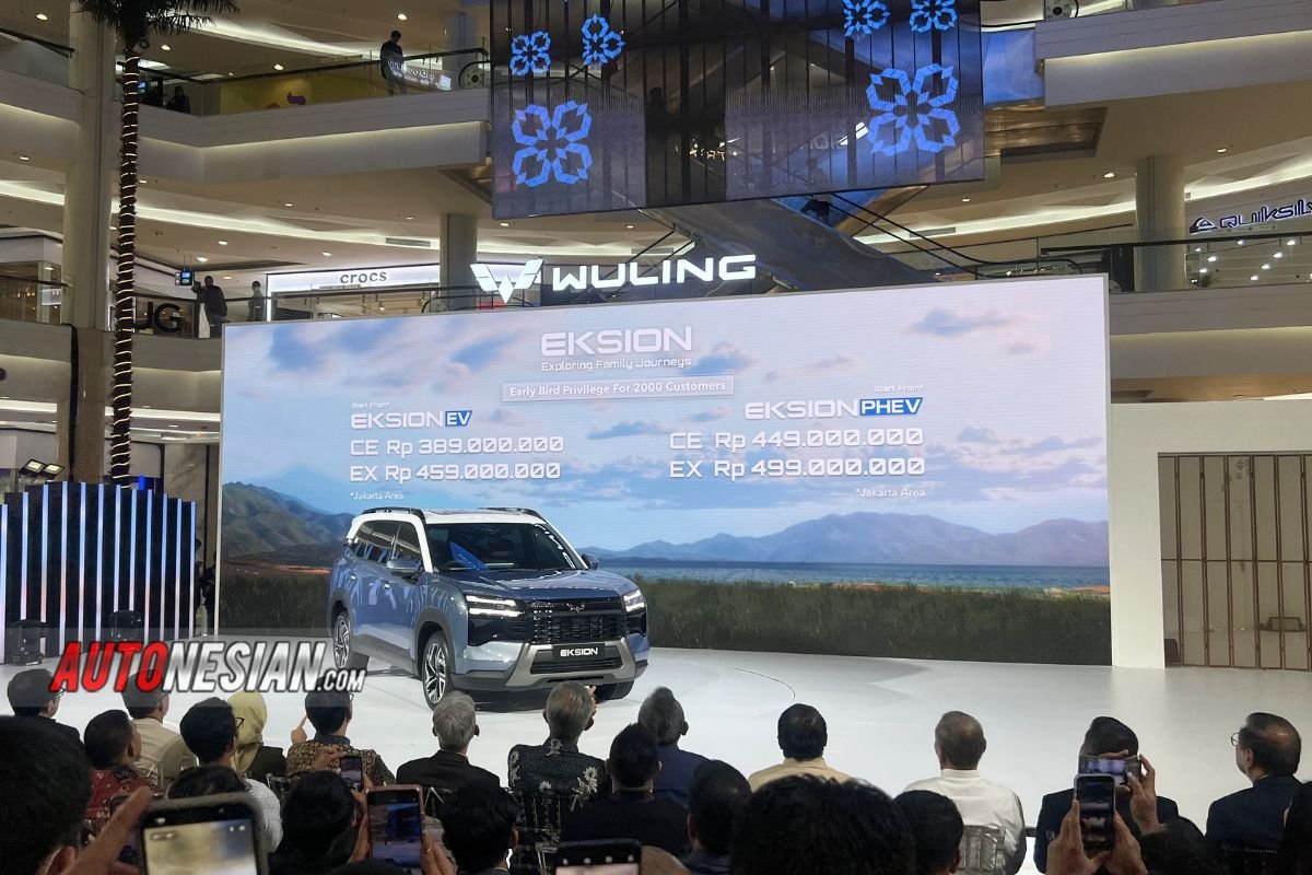 peluncuran harga wuling eksion indonesia