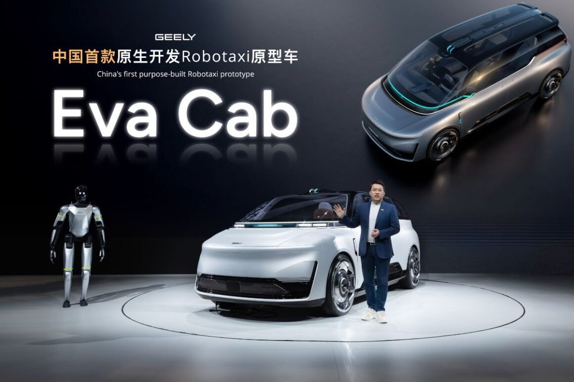 Robotaxi Geely Eva Cab Auto China 2026