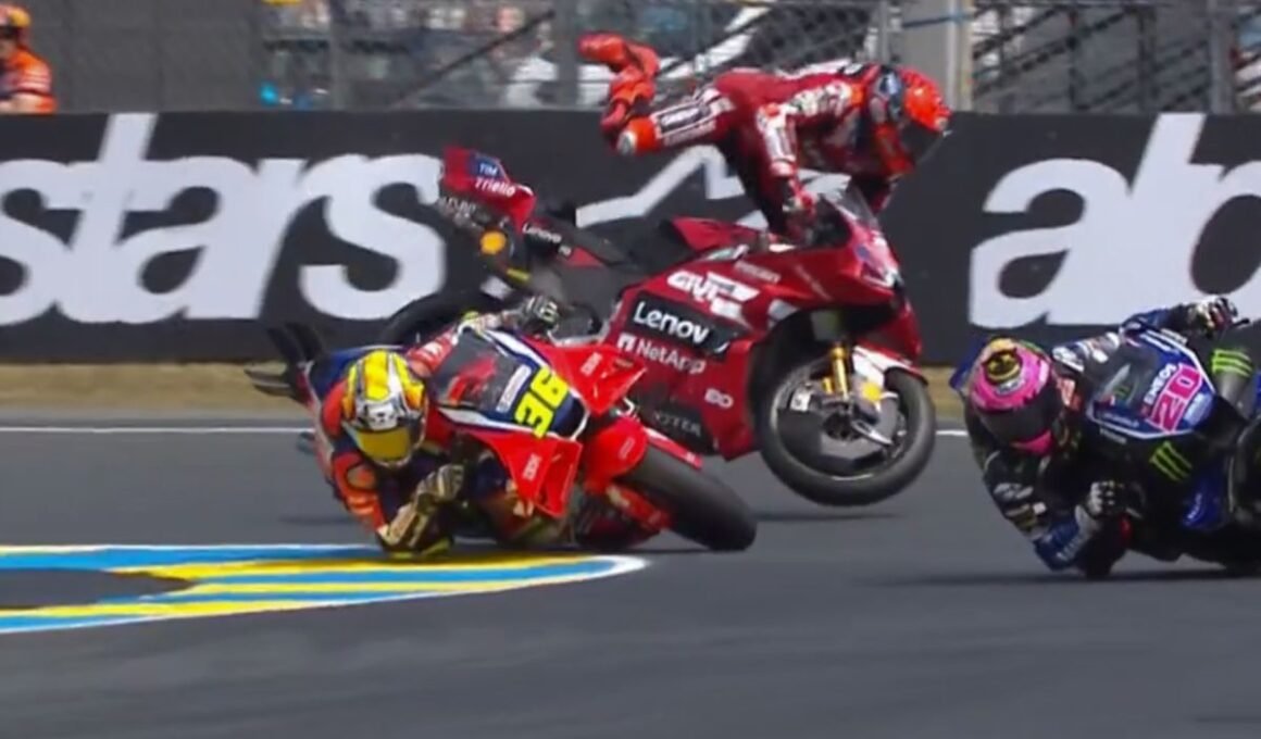 Marc Marquez crash gp perancis 2026