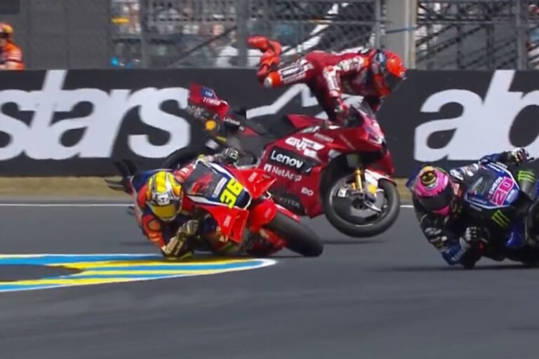 Marc Marquez crash gp perancis 2026