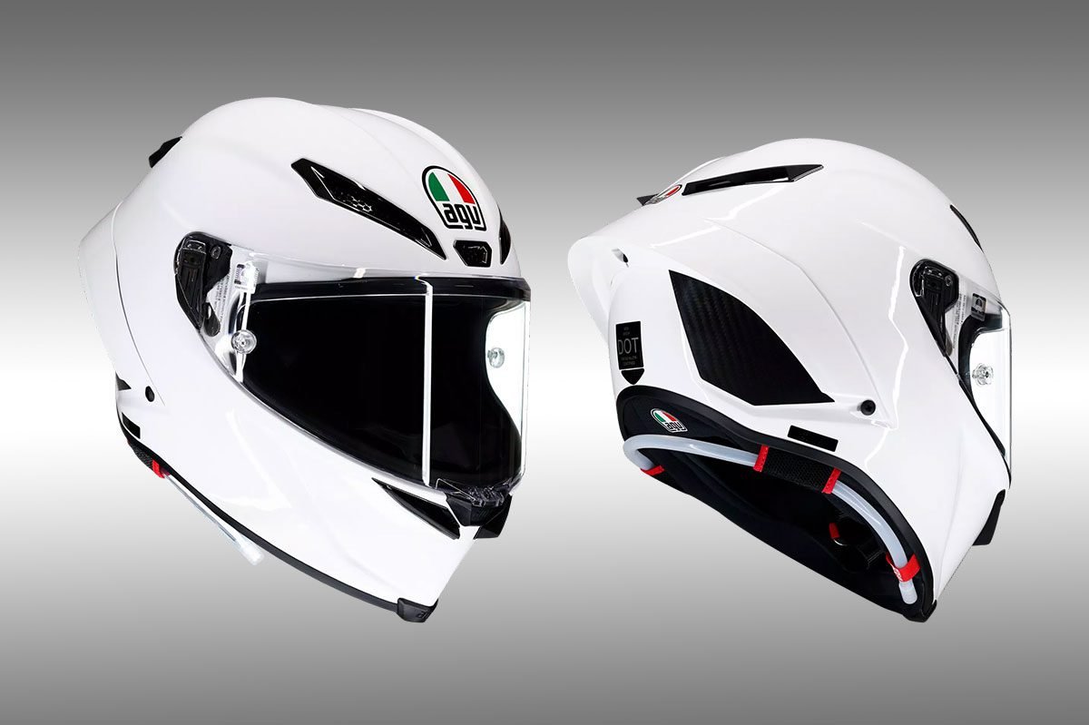 AGV Pista GP RR Mono White