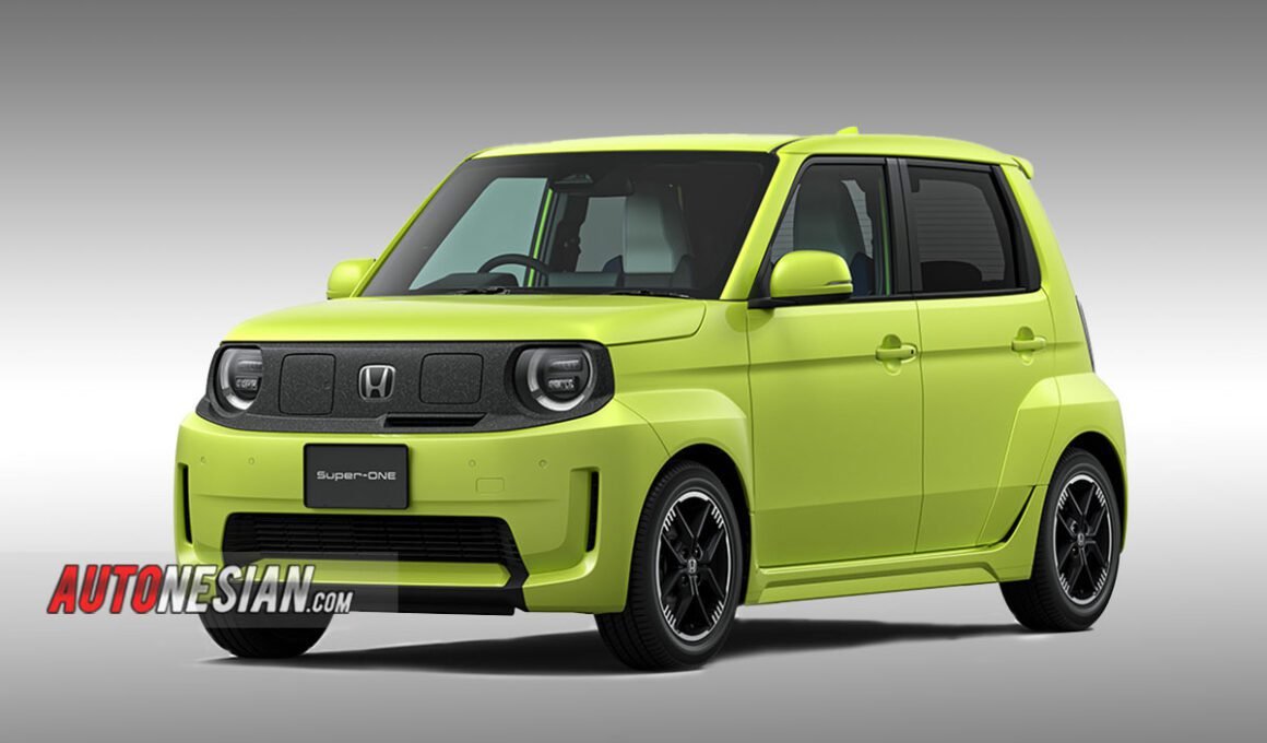 Honda Super one mobil listrik