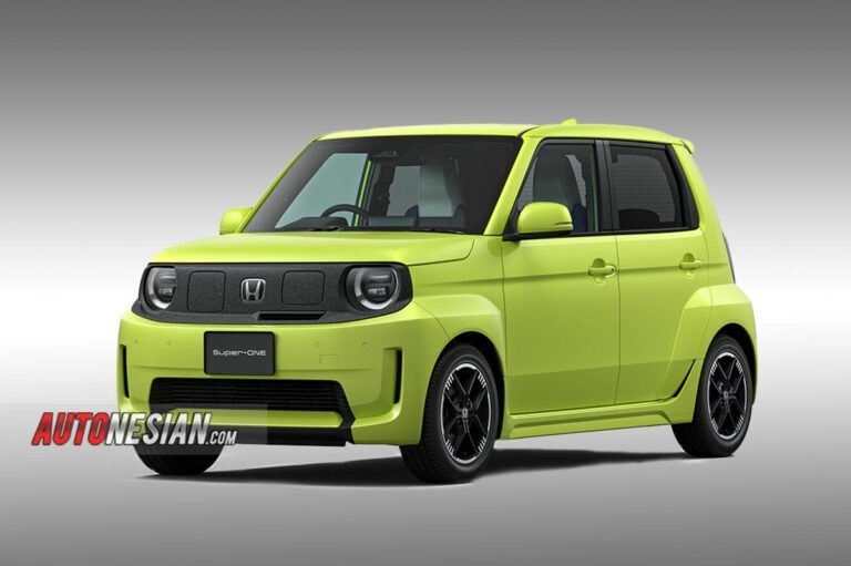 Honda Super one mobil listrik