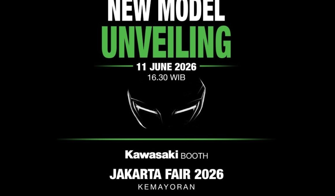 Kawasaki new model jakarta fair 2026