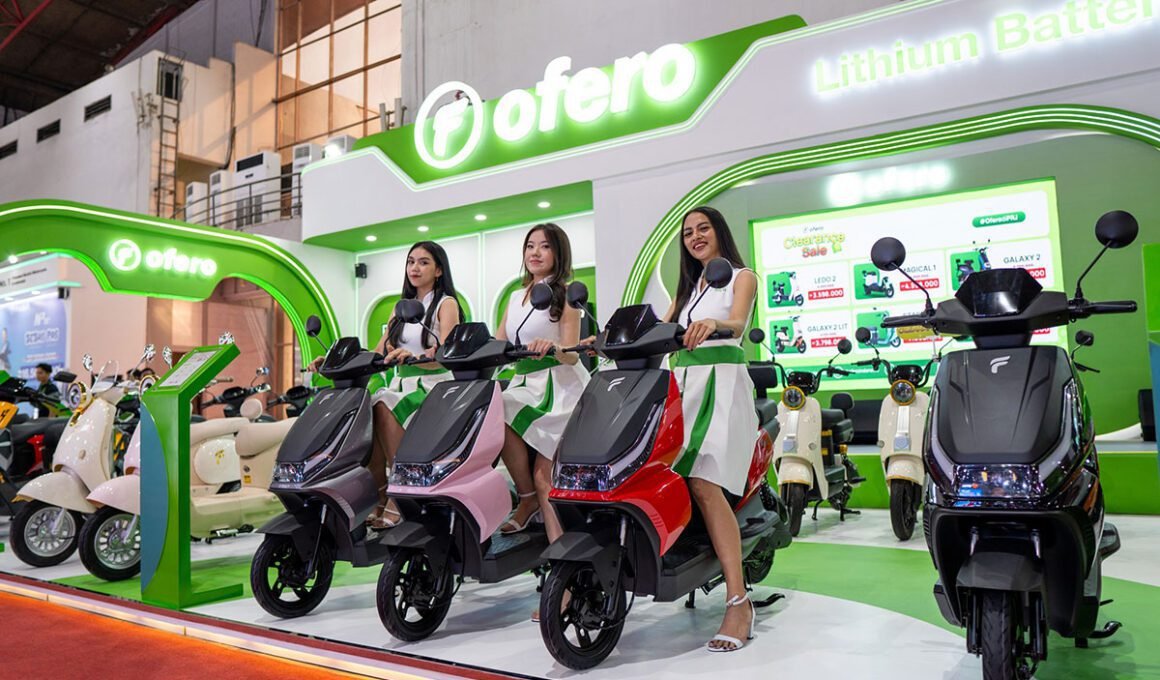 Ofero Motor Listrik Jakarta Fair Kemayoran 2026