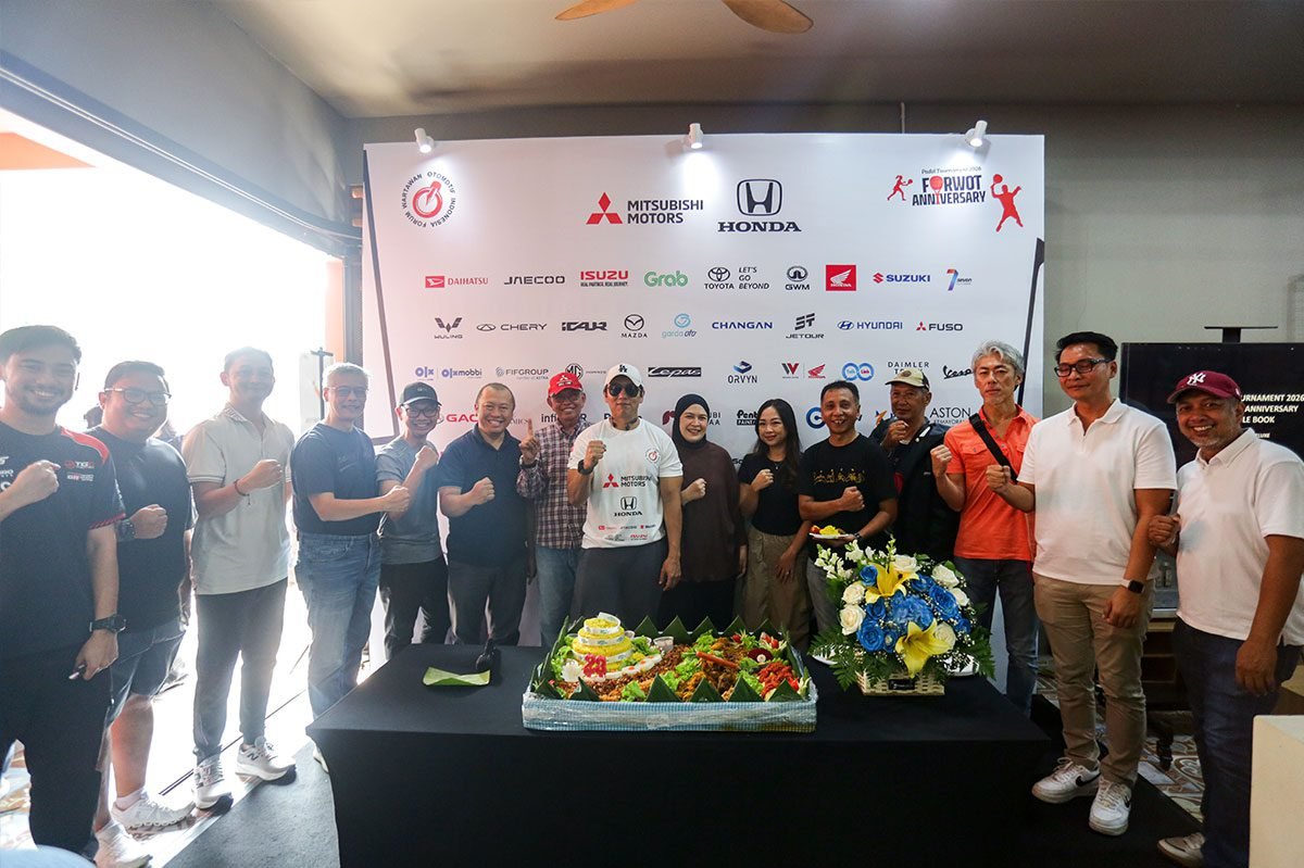 forum wartawan otomotif forwot 23 tahun padel