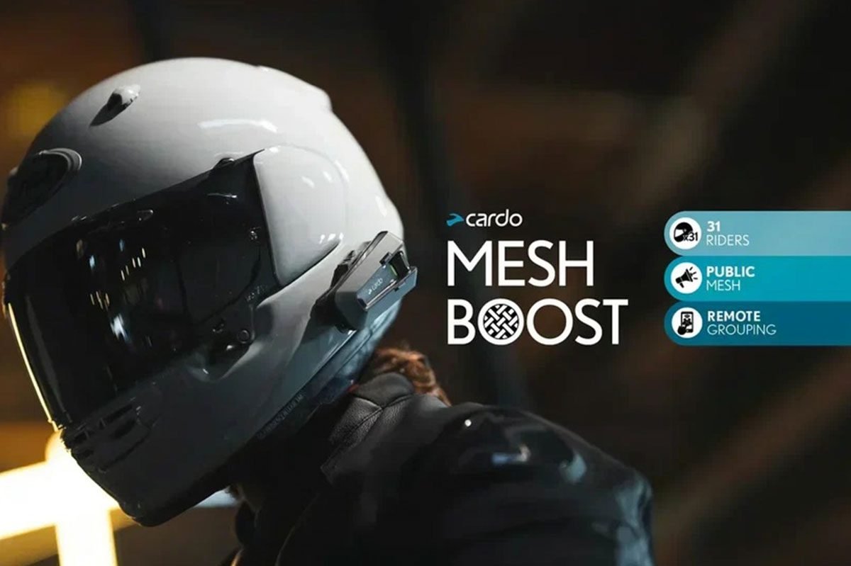 Cardo Systems mesh boost