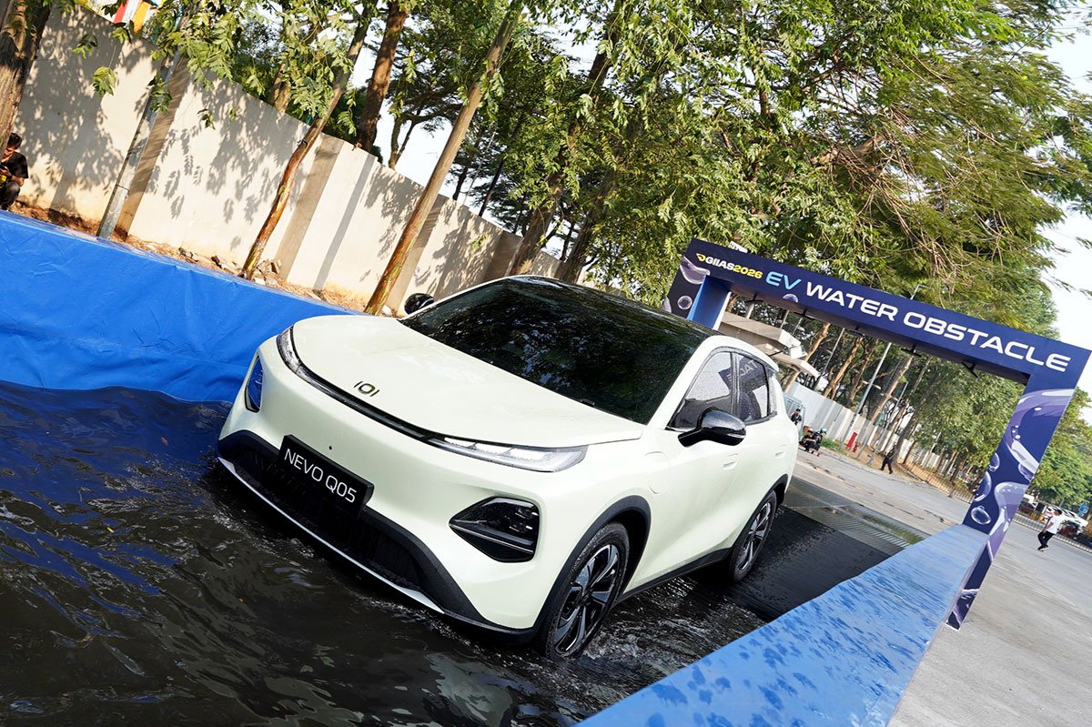 Changan Nevo Q05 test drive GIIAS 2026