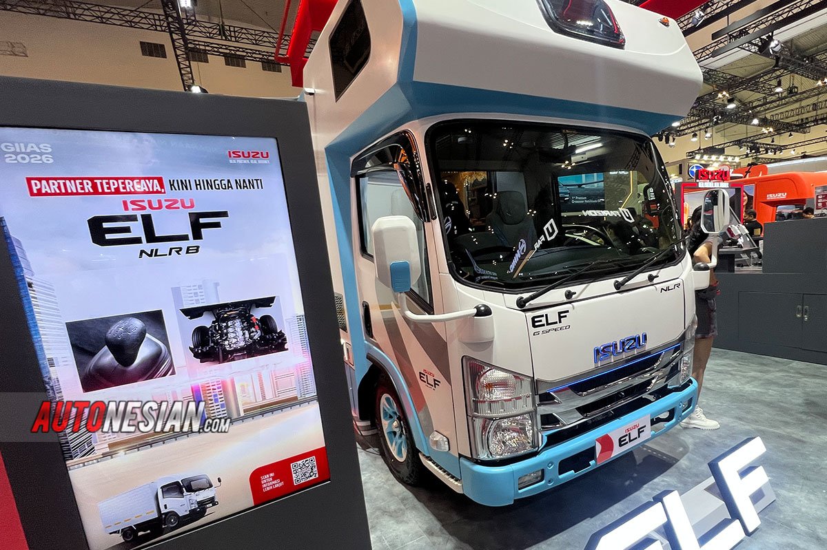Isuzu ELF NLR B Komo Jajago Keliling Indonesia