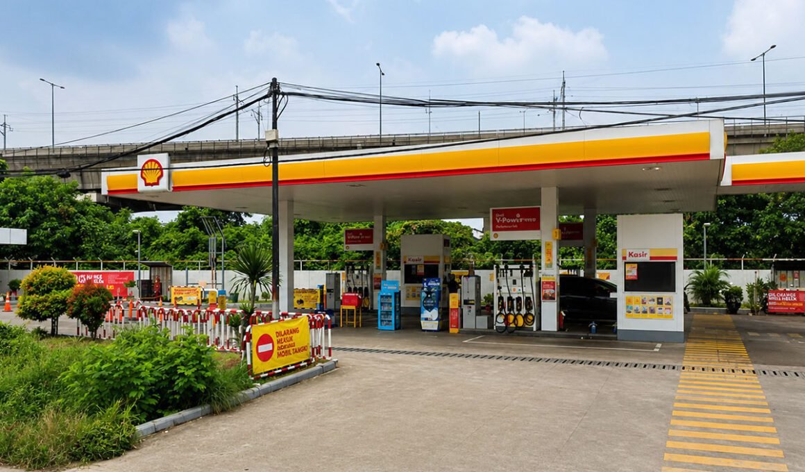SPBU Shell bekasi