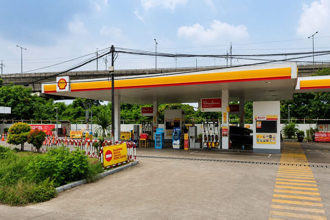 SPBU Shell bekasi